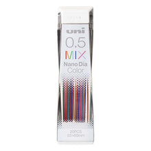 Load image into Gallery viewer, Uni NanoDia Colour Mechanical Pencil Leads-0.5mm