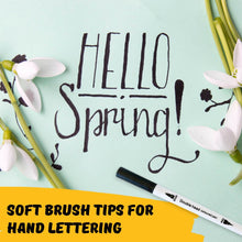 Load image into Gallery viewer, Creative Husky Dual Tip Brush Pens