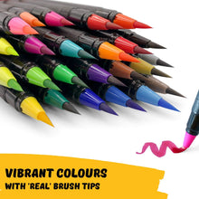 Load image into Gallery viewer, Creative Husky Watercolour Brush Pens