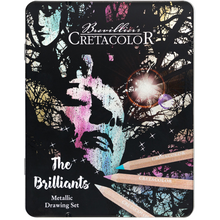 Load image into Gallery viewer, Cretacolor Megacolour Brilliants Metallic- Set of 12