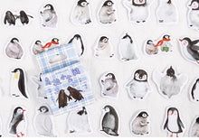 Load image into Gallery viewer, Mo•Card Sticker Box- Little Penguin