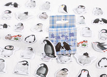 Load image into Gallery viewer, Mo•Card Sticker Box- Little Penguin