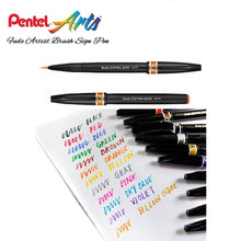Load image into Gallery viewer, Pentel Arts Brush Sign Pen Artist