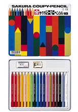 Load image into Gallery viewer, Sakura Coupy Woodless Coloured Pencils
