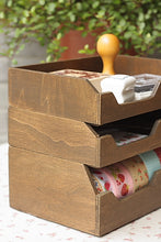 Load image into Gallery viewer, Wood Zakka Style Stacker Set
