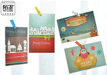 Load image into Gallery viewer, Mo•Card Christmas Postcard Set
