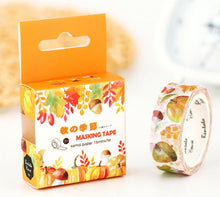 Load image into Gallery viewer, Bentoto House Washi Masking Tape - In Autumn
