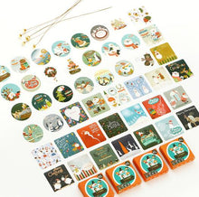 Load image into Gallery viewer, Merry Christmas Sticker Box
