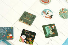Load image into Gallery viewer, Merry Christmas Sticker Box

