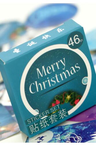 Christmas Sticker Box- Merry Christmas