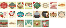 Load image into Gallery viewer, Christmas Sticker Box- Christmas Letter Seals
