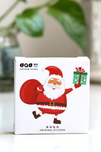 Time Diary Santa Sticker Box