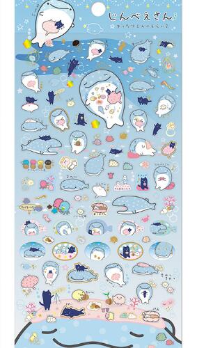 Kawaii Jinbe San Stickers