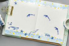 Load image into Gallery viewer, Mo•Card Paper Label Sticker Box - Little Whale [45 stickers]
