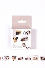 Load image into Gallery viewer, Moore Paper Masking Tape - Vintage Retro - Time Film [1.5cm x 7m]
