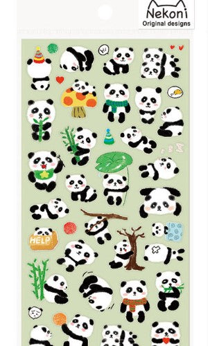 Nekoni Planner Sticker - Little Panda