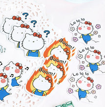 Load image into Gallery viewer, Candy Poetry Paper Label Sticker Box - Hello Kitty [45 stickers]
