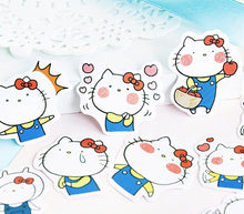 Load image into Gallery viewer, Candy Poetry Paper Label Sticker Box - Hello Kitty [45 stickers]
