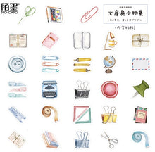 Load image into Gallery viewer, Mo•Card Paper Label Sticker Box - stationery collection [45 stickers]
