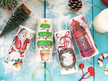 Load image into Gallery viewer, Mo•Card Christmas Wide Washi Tape- Wreaths (10cm x 5m)
