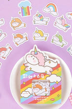 Load image into Gallery viewer, Mo•Card Sticker Sack - Rainbow Unicorn
