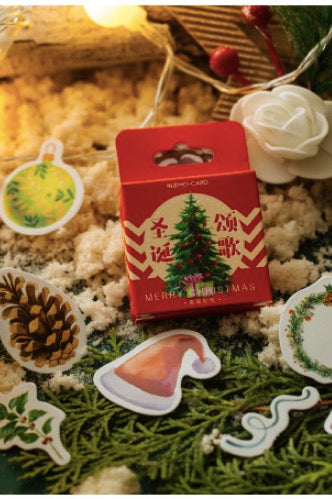 Mo•Card Sticker Box-  Merry Christmas