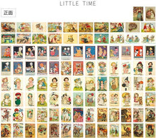 Load image into Gallery viewer, Kawaii Mini Card Set- Vintage Littles!
