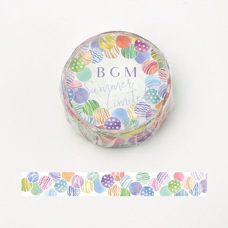 BGM Washi Tape- Balloon
