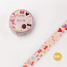 Load image into Gallery viewer, BGM Washi Tape- Colorful Candy
