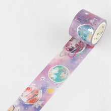 Load image into Gallery viewer, BGM Washi Tape- Foil Stamping- Space- Star Candy
