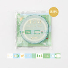 Load image into Gallery viewer, BGM Washi Tape- Green Forest
