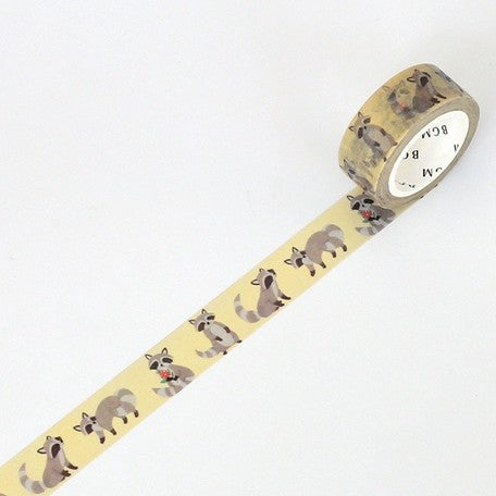 BGM Washi Tape- Racoon Life