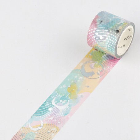 BGM Washi Tape- Stamping Space Planet