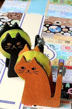 Load image into Gallery viewer, Wooden Tape Dispenser- Cat
