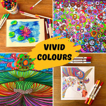 Load image into Gallery viewer, Creative Husky Dual Tip Brush Pens
