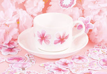 Load image into Gallery viewer, Mo•Card Paper Sticker Box- Flying Cherry Blossoms
