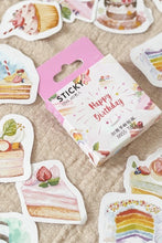Load image into Gallery viewer, Miss Time Sticker Box- Happy Birthday
