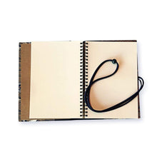Load image into Gallery viewer, Kami Paper A5 | SPIRAL BOUND WRAP JOURNAL | UNLINED

