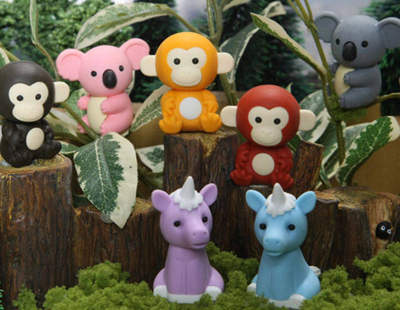 Iwako Forest Fellows Erasers