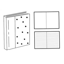 Load image into Gallery viewer, Kami Paper JOURNAL WITH ITALIAN IVORY INSERT (A5)
