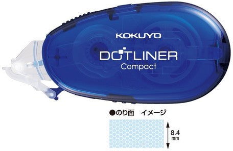 KOKUYO Tape Glue Dot Compact Blue