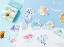Load image into Gallery viewer, Mo•Card Sticker Box- Weather
