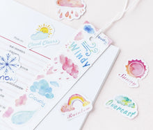 Load image into Gallery viewer, Mo•Card Sticker Box- Weather
