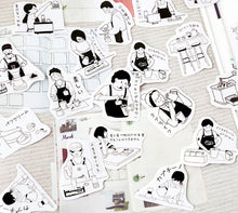 Load image into Gallery viewer, Mo•Card Sticker Box- Coffee Shop
