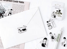Load image into Gallery viewer, Mo•Card Sticker Box- Coffee Shop
