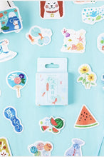 Load image into Gallery viewer, Mo•Card Paper Sticker Box- Japanese Summer Festival
