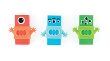 Load image into Gallery viewer, Ooly Monster Erasers Set
