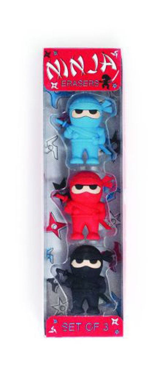 Ooly Ninja Eraser Set