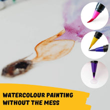 Load image into Gallery viewer, Creative Husky Watercolour Brush Pens
