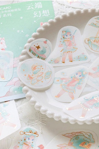 Mo•Card Sticker Sack- Weather- Illusions on a Cloud